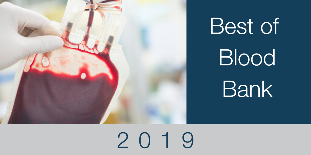 Blood Bank: The Best of 2019