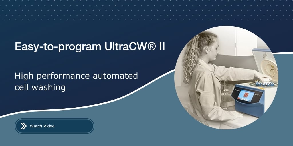 See How Easy it is to Program the UltraCW® II Cell Washer