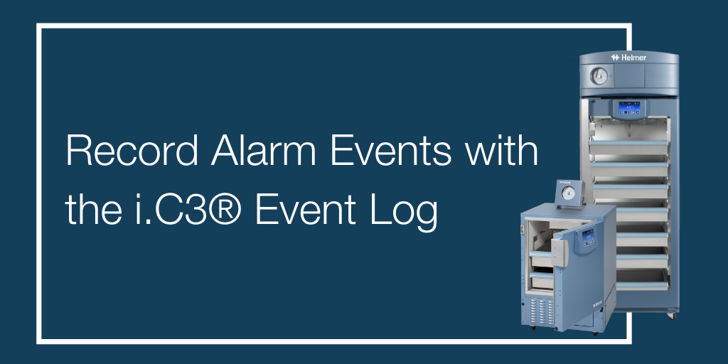 Record Alarm Events with the i.C3® Event Log