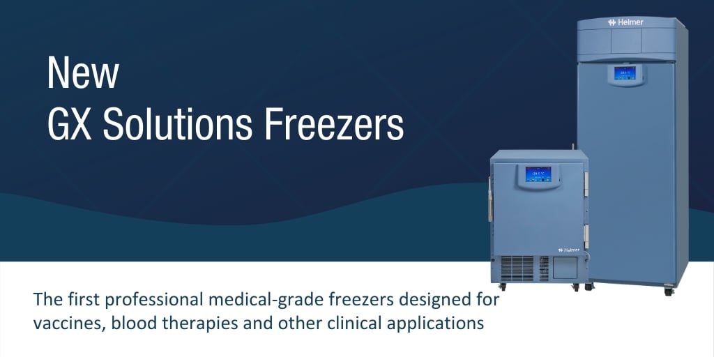 GX Solutions Innovation Continues with Launch of Laboratory & Plasma Freezers