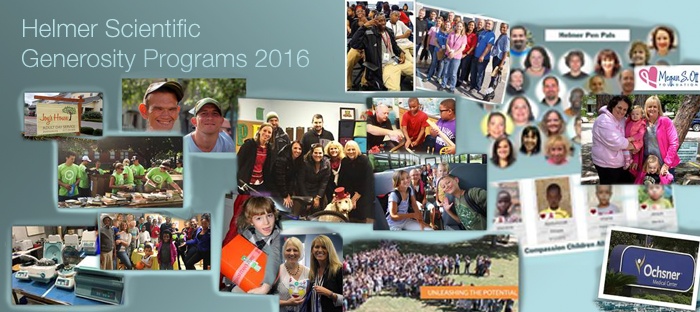 Helmer Generosity Grass Root Leaders Make a Difference in 2016