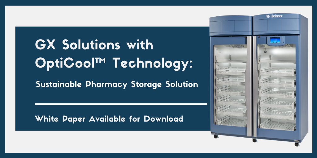 GX Solutions with OptiCool™ Technology: Sustainable Pharmacy Storage Solution
